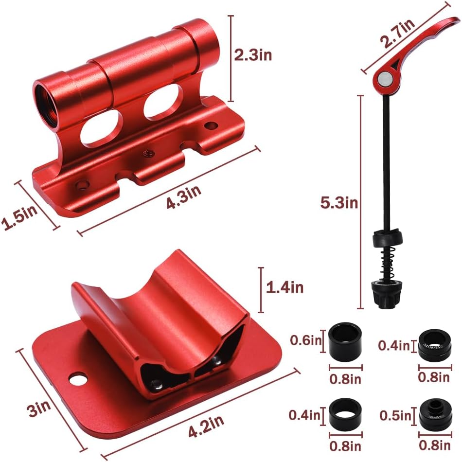 Fahrraddachhalterungs-Set, Fahrraddachträger für Pkw, SUVs und Transporter, Dachträgerhalterung Fahr