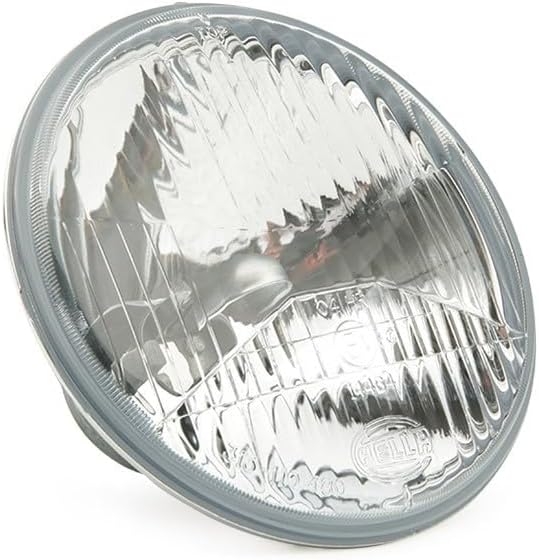 HELLA - Halogen-Scheinwerfereinsatz, Hauptscheinwerfer - 24/12V - rund - Einbau - Lichtscheibenfarbe