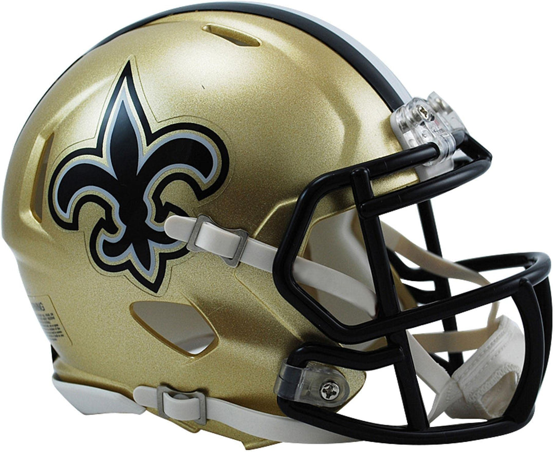 Riddell NFL Speed Mini-Helm New Orleans Saints Einheitsgrösse Gold, New Orleans Saints Einheitsgröss