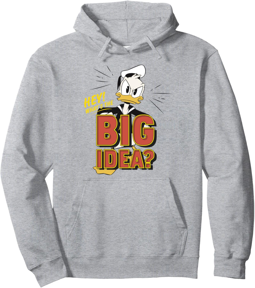Disney DuckTales Donald Hey What's The Big Idea Pullover Hoodie