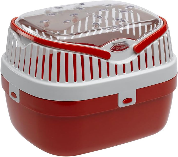 Ferplast Transportbox für Hamster und andere kleine Nagetiere Aladino Medium Reisekäfig für Hamster,