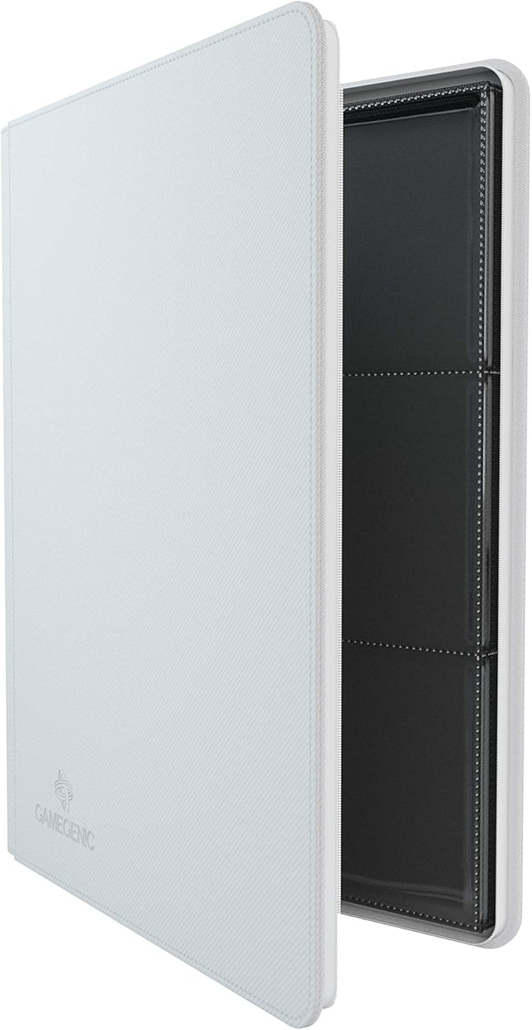 Gamegenic Zip-Up Album (18-Pocket) White, White