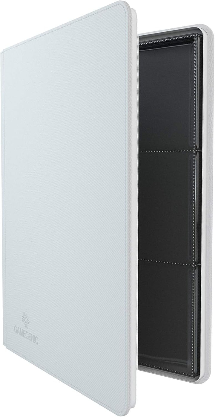 Gamegenic Zip-Up Album (18-Pocket) White, White
