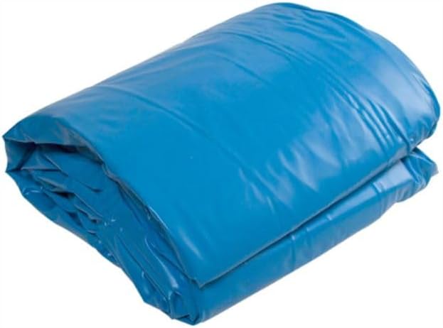OKU Obermaier Poolfolie Rund blau Tiefe 0,90 m Folienstärke 0,40 mm überlappend ohne Biese, Farbe:Bl