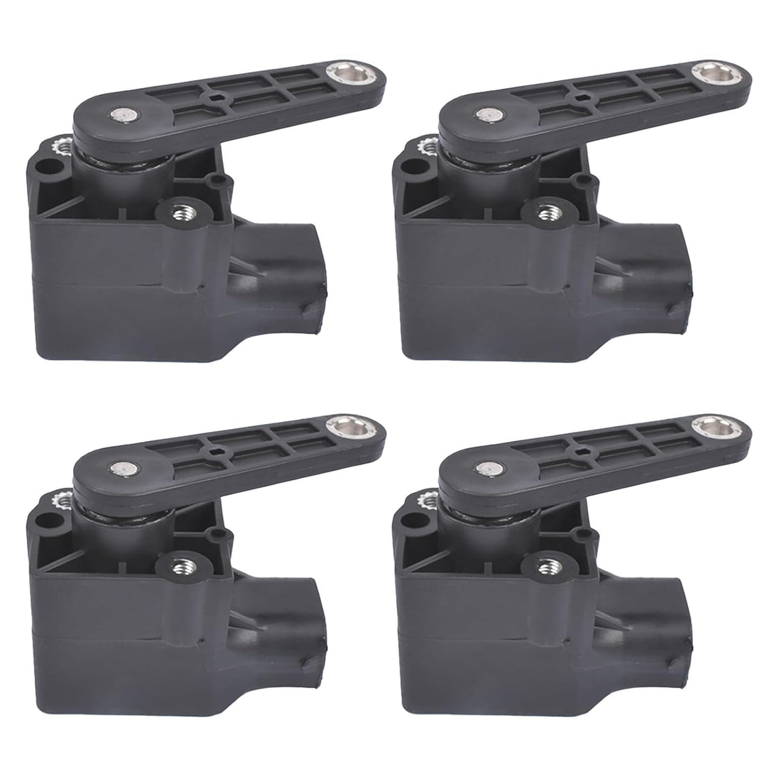 Woosphy 4x Höhensensor Xenonlicht Niveau Sensor Ersatz für A/B/C/E/M/S-Klasse CLC/CLK/CLS/SLK W210 R
