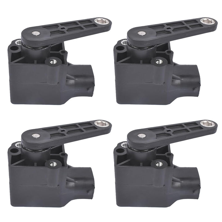 Woosphy 4x Höhensensor Xenonlicht Niveau Sensor Ersatz für A/B/C/E/M/S-Klasse CLC/CLK/CLS/SLK W210 R