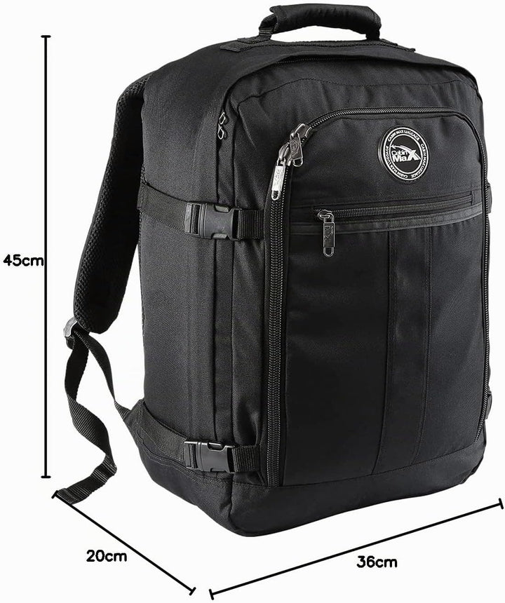 Cabin Max Metz Handgepäck Rucksack 45x36x20, Reiserucksack, Rucksack Flugzeug, Travel Backpack für C