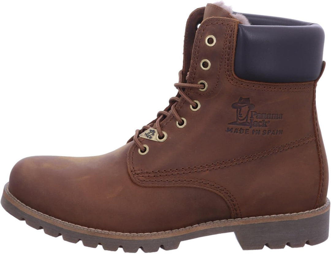 Panama Jack Herren Panama 03 Igloo Kurzschaft Stiefel 41 EU Braun Napa Grass Cuero Bark, 41 EU Braun