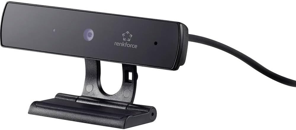 Renkforce RF-WC1080P1 Full HD-Webcam 1920 x 1080 Pixel Klemm-Halterung