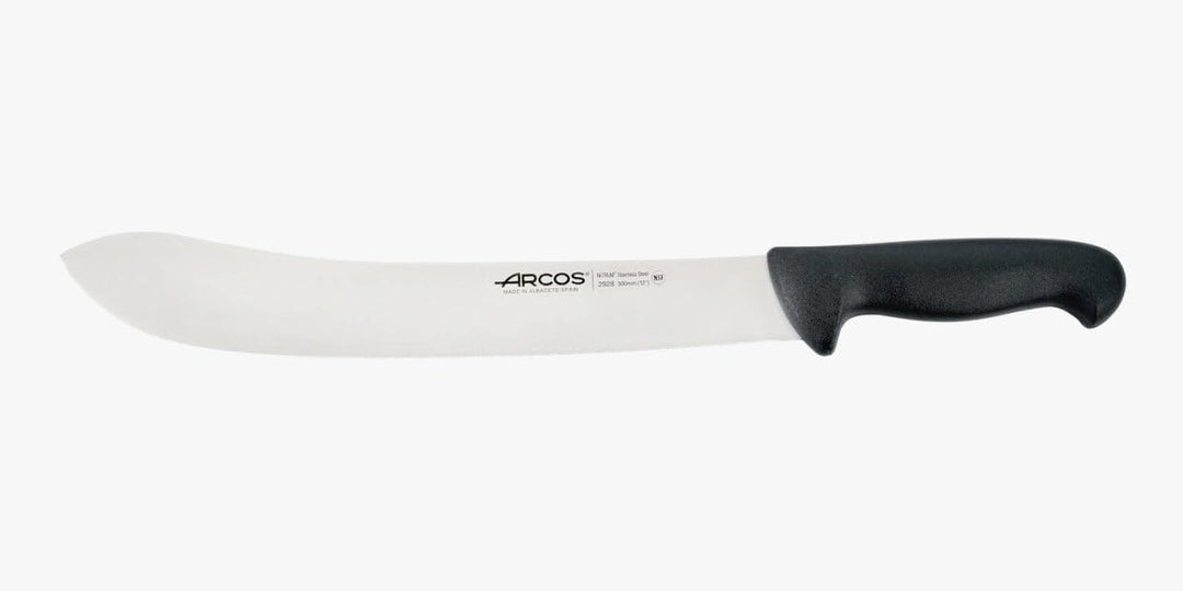 Arcos Fleischermesser mit Nitrum Edelstahlklinge 300 mm - Professionelles Küchenmesser zum Schneiden