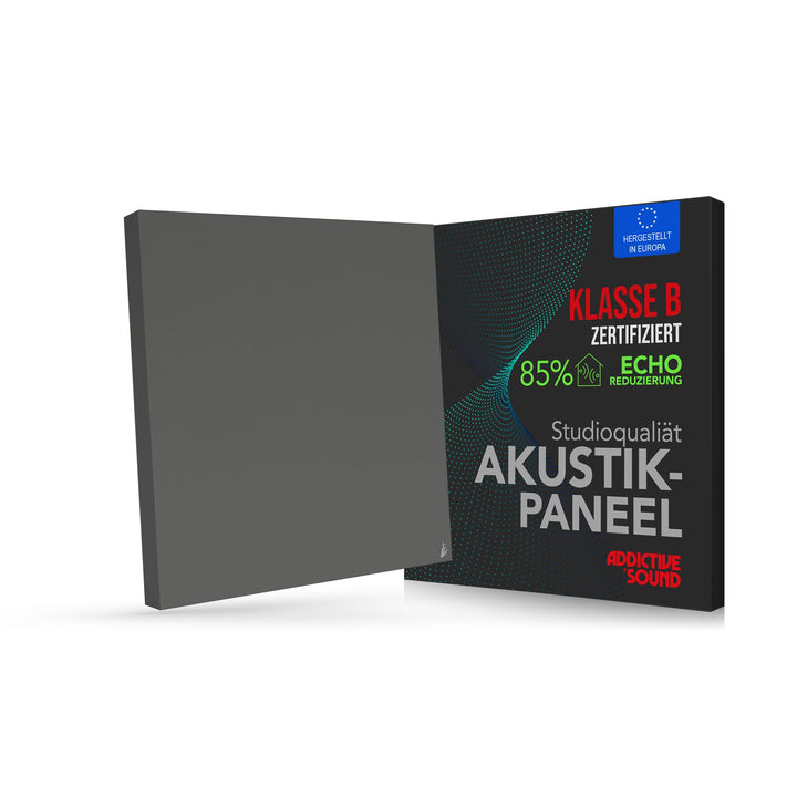Addictive Sound Schalldämmung Wand 50x50x6 cm Premium - Akustikpaneele Wand - Schallabsorber Bild -