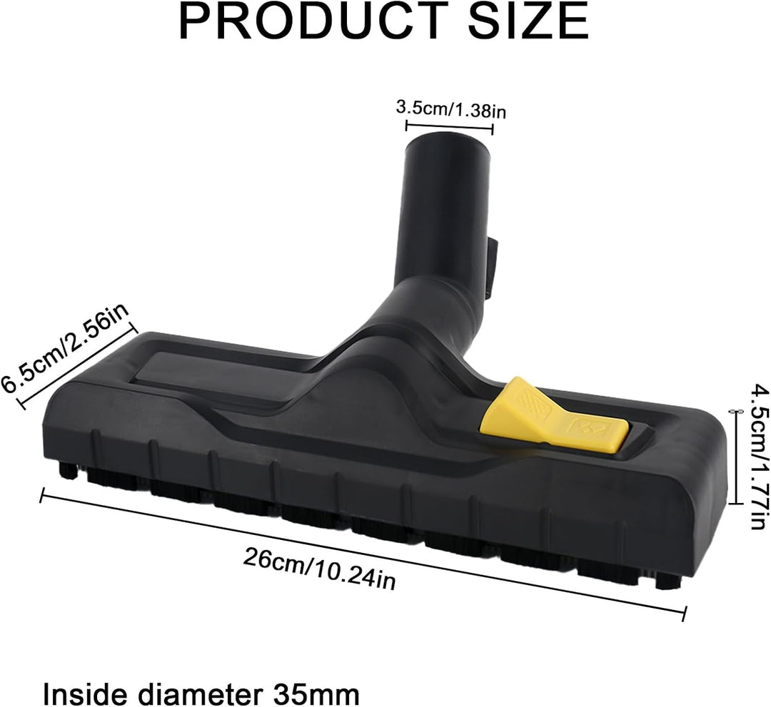 Staubsaugerdüse, 35mm für Kärcher Staubsauger Zubehör, Staubsauger Ersatzteile für Kärcher WD3, WD4,