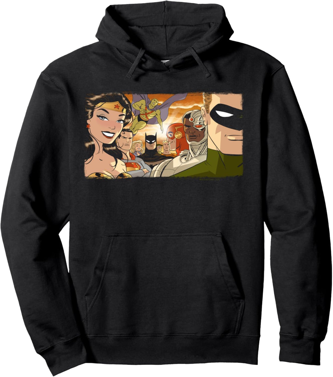 Justice League Cinematic League Pullover Hoodie