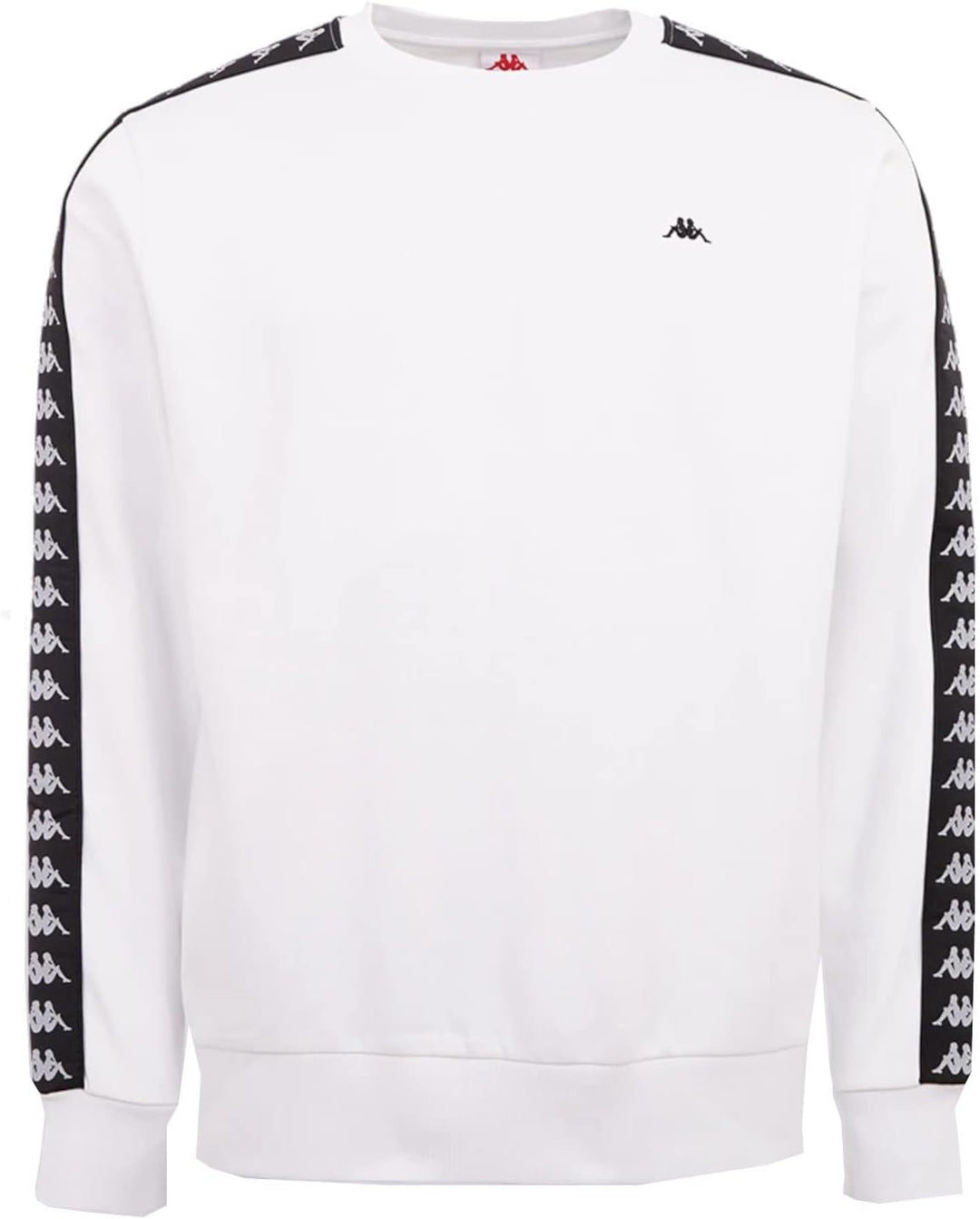 Kappa Herren Kappa sweatshirt 17 11-0601-weiss, 17 11-0601-weiss