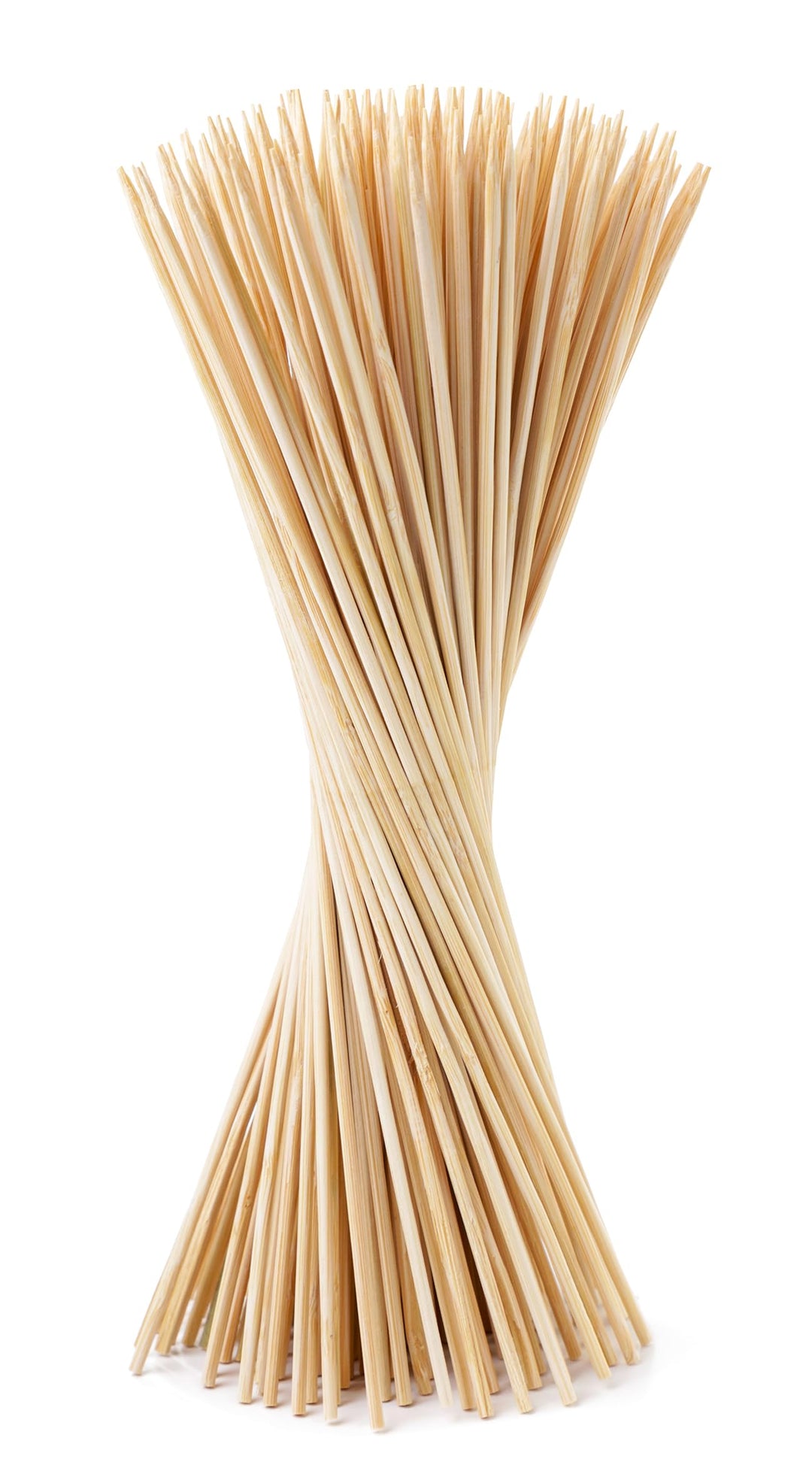 BigDean 100x Pflanzstäbe aus Bambus - Rankhilfe Tomatenstangen Holz Rankstäbe Bambusstäbe 90 cm Pfla