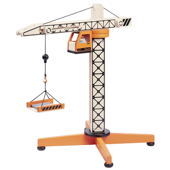 howa grosser Turmdrehkran aus Holz 5906