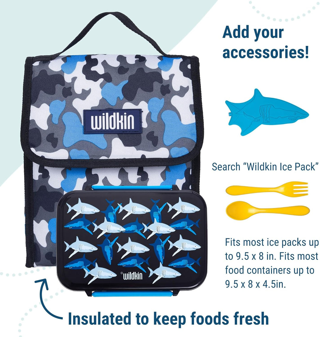 Wildkin Kinder-Kühltasche für Jungen und Mädchen, perfekte Grösse für Heiss oder Verpackung Kalte Sn