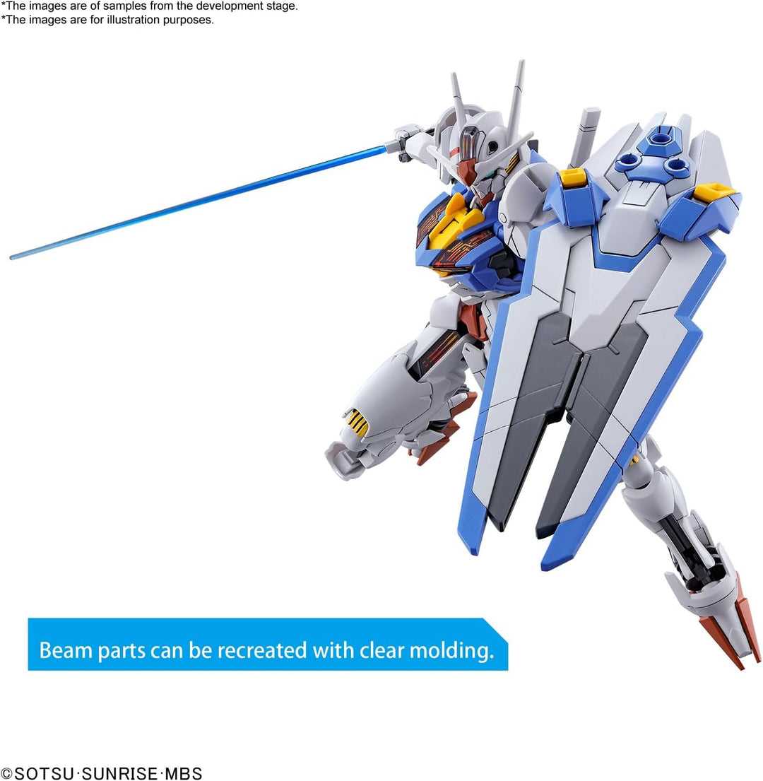 BANDAI Namco Entertainment Gunpla High Grade HG/144 Gundam Antenne, transparent (2593849) Schützend,
