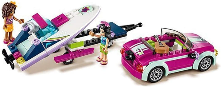 LEGO Friends 41316 - Andreas Rennboot-Transporter
