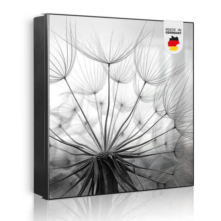 banjado Grosser Schlüsselkasten Metall - Schlüsselbox 30x30cm mit 32 Haken - Schlüsselkasten modern