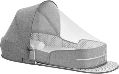 Upgrade Travel Bassinet, Foldable Bassinet, with Mouito Net and Awning, Portable Bassinets, Bed Bass
