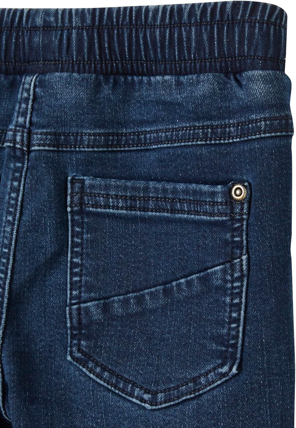 Vertbaudet Gefütterte Jungen Jeans, Straight-Fit, Bundweite verstellbar Bleu 86, Bleu 86