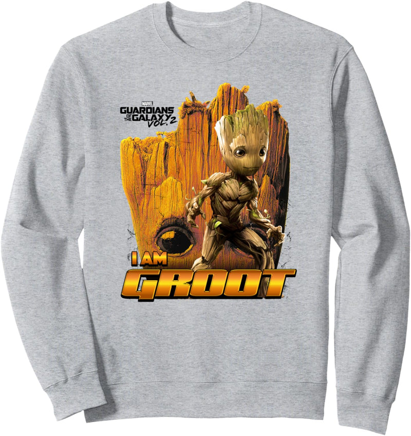 Marvel Guardians Of The Galaxy Groot Collage Sweatshirt