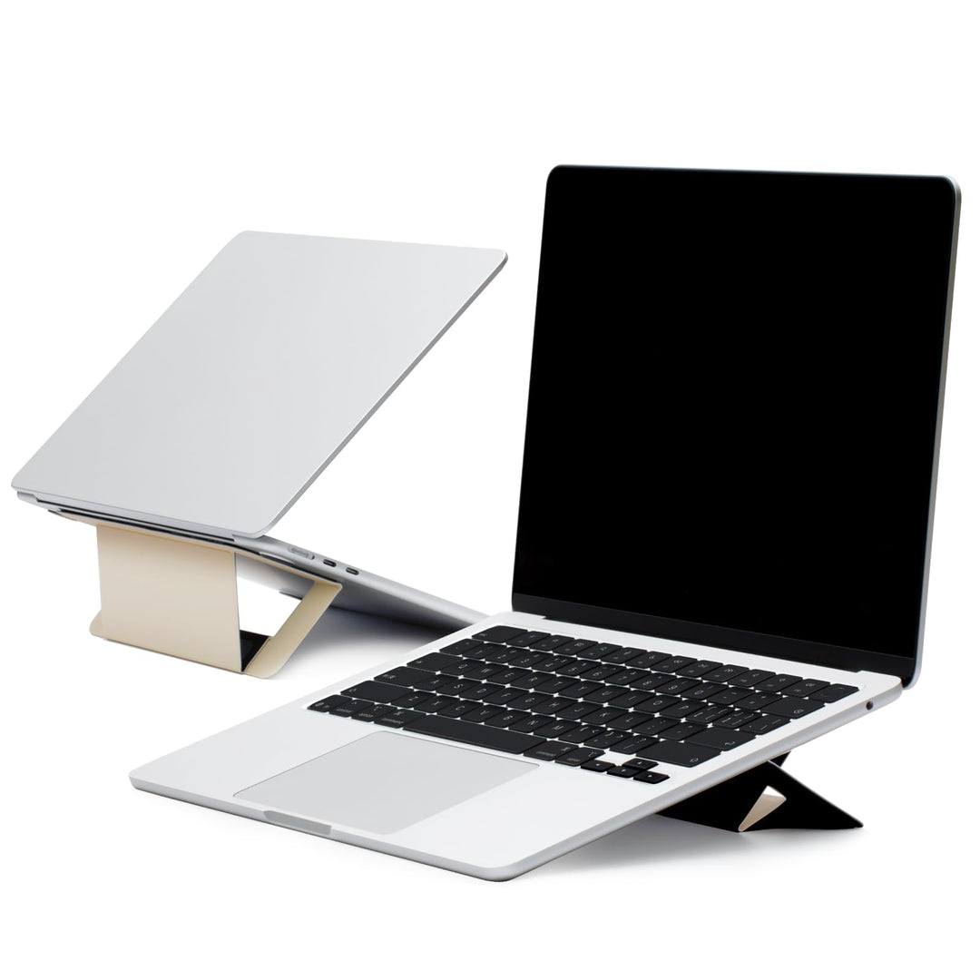 MOFT Invisible Airflow Laptopständer, mit Offenem Design für Wärmeableitung, Einstellbare Doppelwink