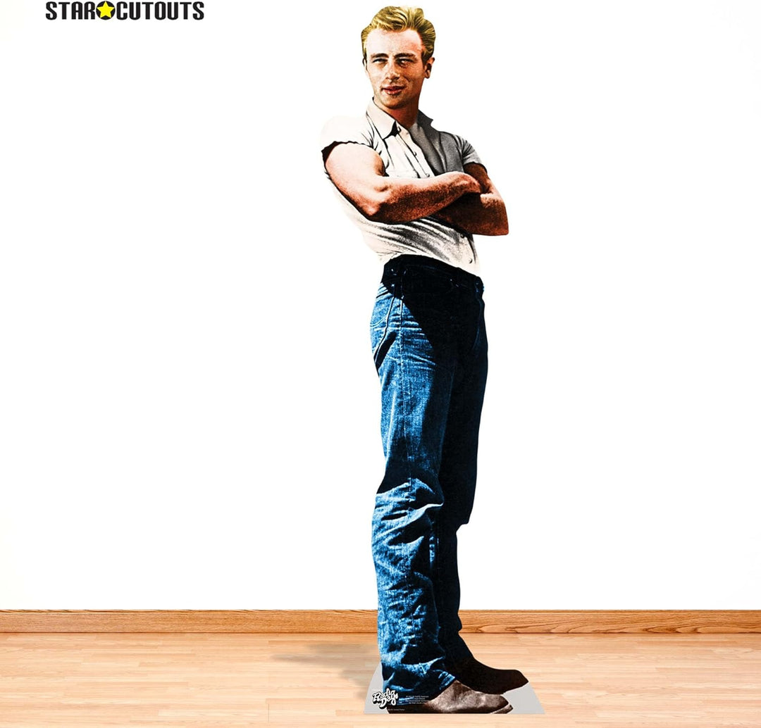 Star Cutouts Pappaufsteller von James Dean Rebel, James Dean Rebel