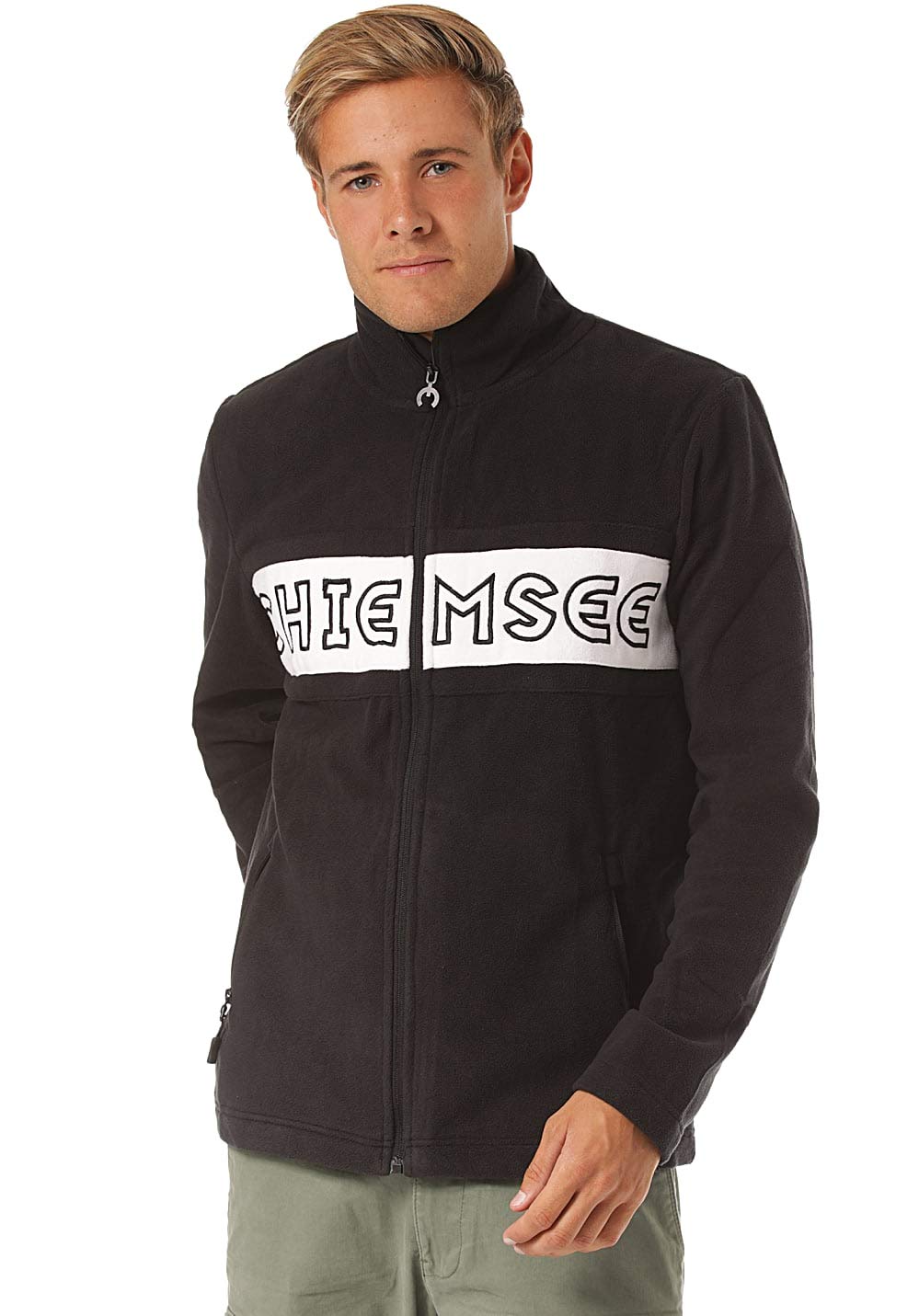 Chiemsee Sweatjacke S Deep Black, S Deep Black