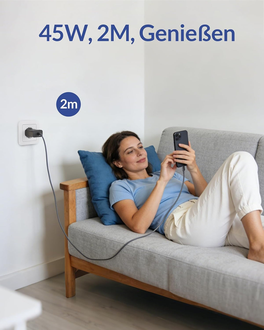 45W Ladegerät USB C Schnellladekabel für Samsung Galaxy S25 Ultra S24 S23 S22 FE 5G A56 A55 A54 A36