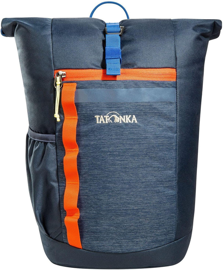 Tatonka Unisex Kinder Rolltop Pack Jr 14 Rucksack (1er Pack) 14 Liter Navy, 14 Liter Navy
