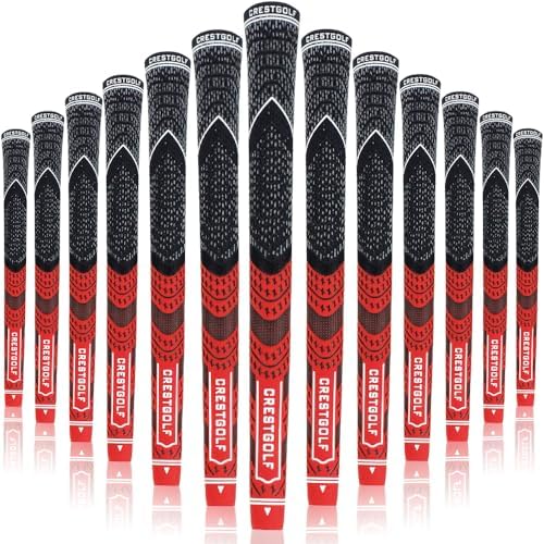 KOFULL Golfgriffe Golf Griffe Set Golf Club Griffe Golfschlägergriffe Golfschläger Golf Griff Midsiz
