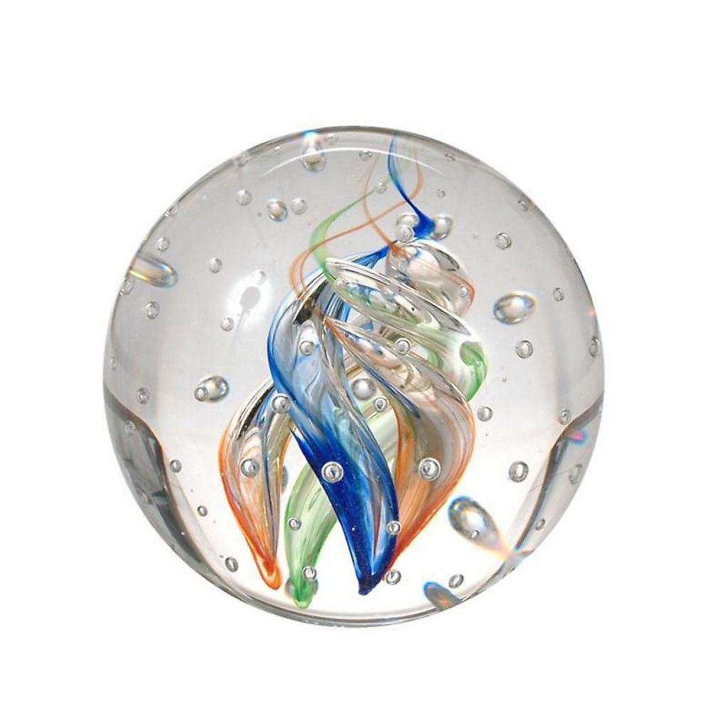 Traumkugel Glaskugel, Briefbeschwerer, Wunschkugel ca. 9,5cm