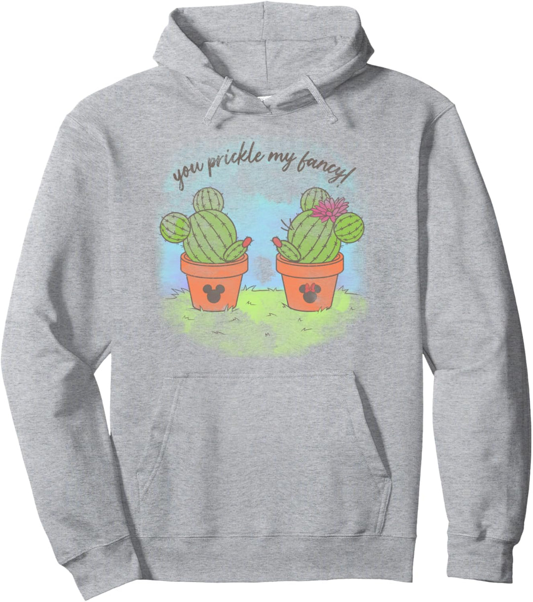 Disney Mickey & Friends Mickey & Minnie You Prickle My Fancy Pullover Hoodie