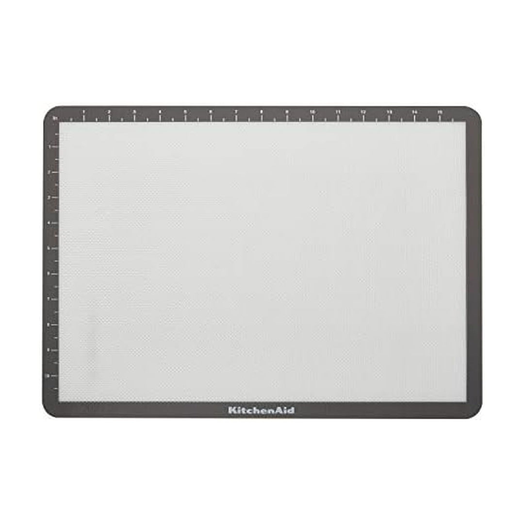 KitchenAid Silikon-Backmatte, 30,5 x 43,2 cm, Grau 12x17-Inch Grau, 43.2L x 30.5B cm Grau