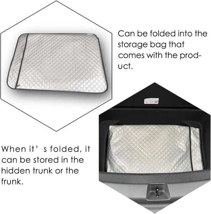 TESBEAUTY Upgraded Tesla Camping Sichtschutzvorhänge Sichtschutz Camping-Sonnenschutz Sonnenschirme