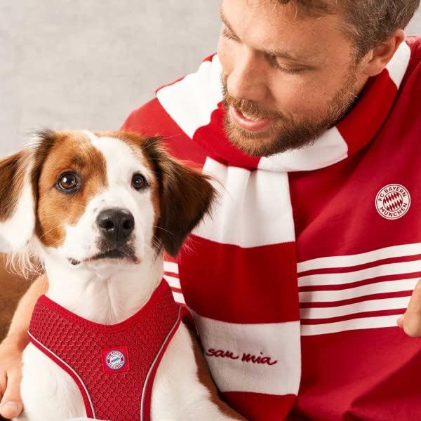 Hunter HILO COMFORT FC Bayern München Hundegeschirr, XXS-XS, rot Geschirr rot XXS-XS, rot XXS-XS