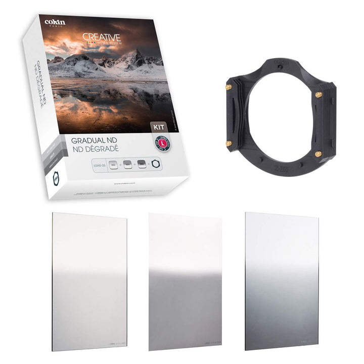 Cokin Gradual ND Creative Kit Plus – inklusive Filterhalter L (Z) Series, Gnd 1-Stop, 121 L, Gnd 2-S