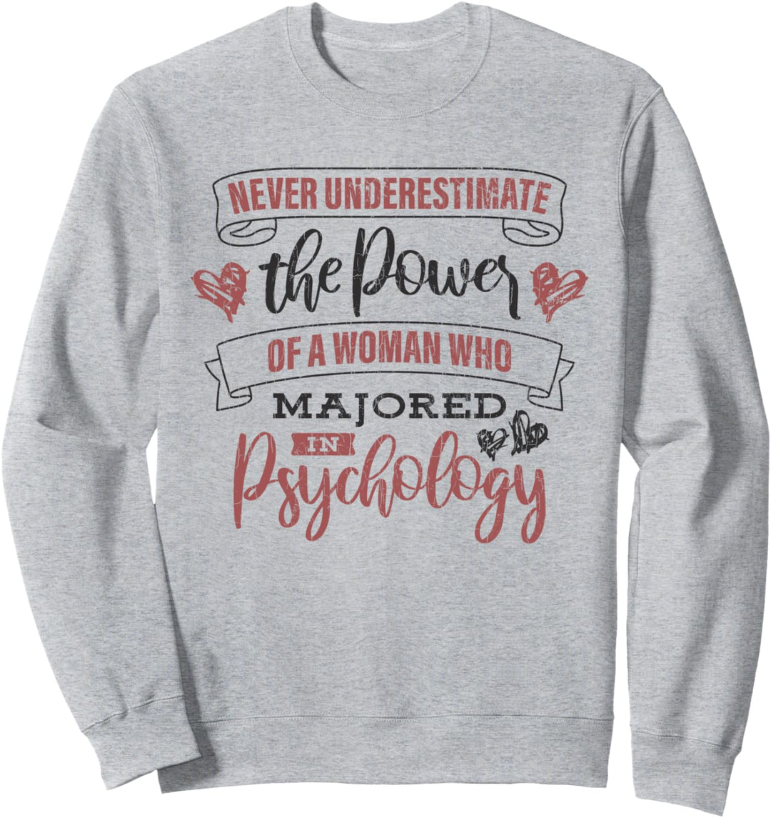 Psychologie Studentin Geschenk Sweatshirt