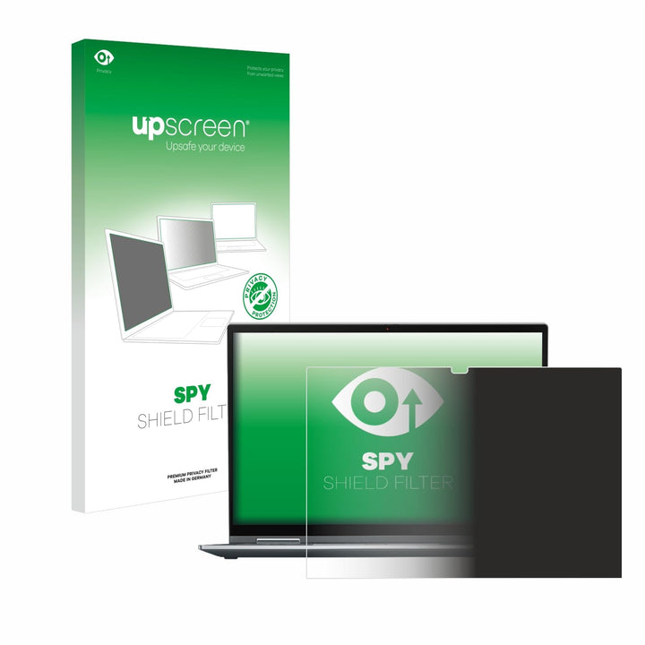 upscreen Blickschutzfilter für Lenovo ThinkPad X1 Yoga (6. Gen.) Privacy Filter Blickschutzfolie Sic