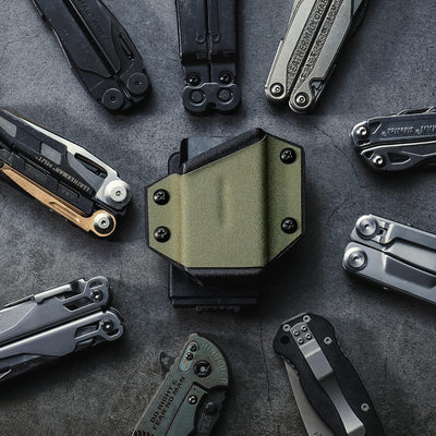 TACTICAL GEEK Kydex Holster für LEATHERMAN Multitool, mit Einstellbare Spannung, Passend für die mei
