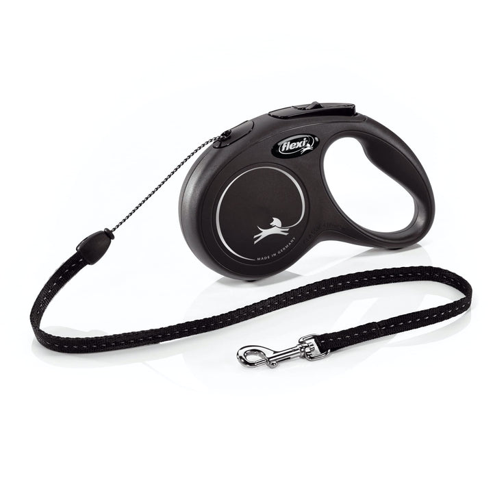 Flexi Classic Roll-Hundeleine (Seil), ergonomisch, langlebig und verhedderungsfrei, für Hunde bis zu