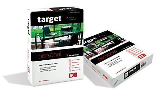 Target Personal Kopierpapier 80g/m² DIN-A4 2.500 Blatt Druckerpapier weiss
