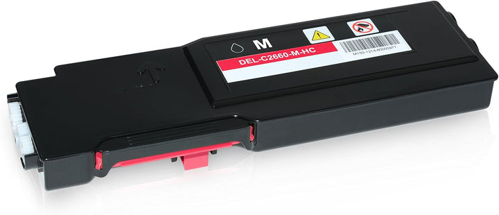 Kineco 4 Toner kompatibel für Dell C2660DN, C2665DNF , C2600 Series - 593BBBM - Schwarz 3.000 Seiten
