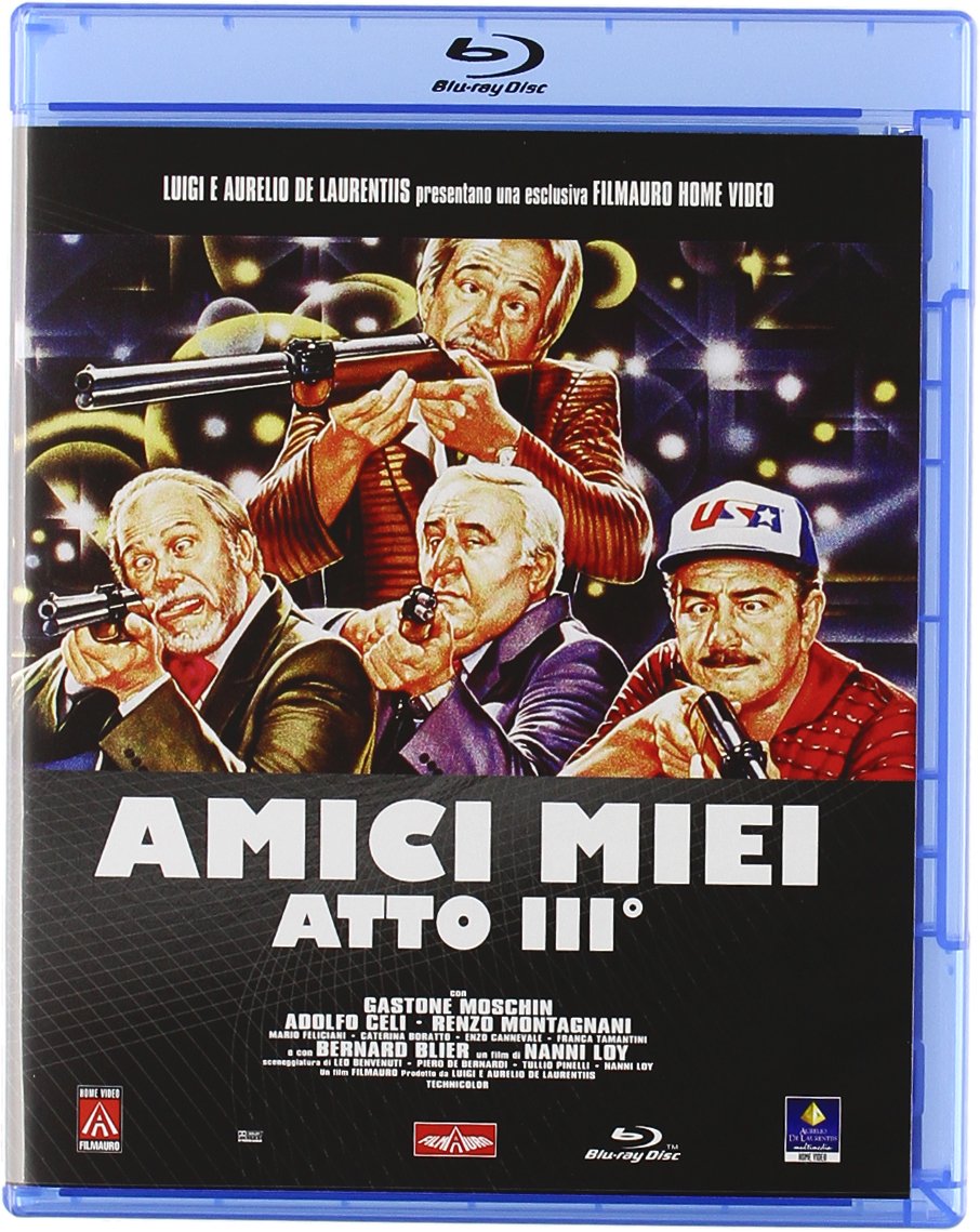 Amici miei - La trilogia [Blu-ray] [IT Import], Blu-ray