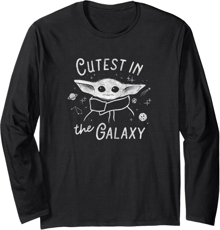 Star Wars The Child Cutest In The Galaxy Outline Langarmshirt