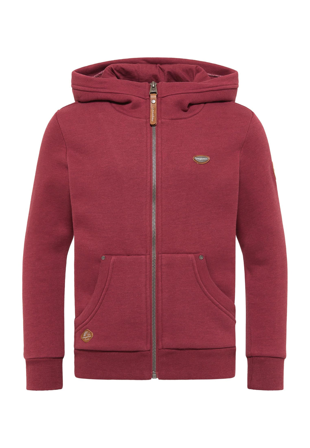 Ragwear Nesie Zip Mädchen Sweatjacke Sweatshirt mit Kapuze Übergangsjacke Jacke Cardigan Strickjacke