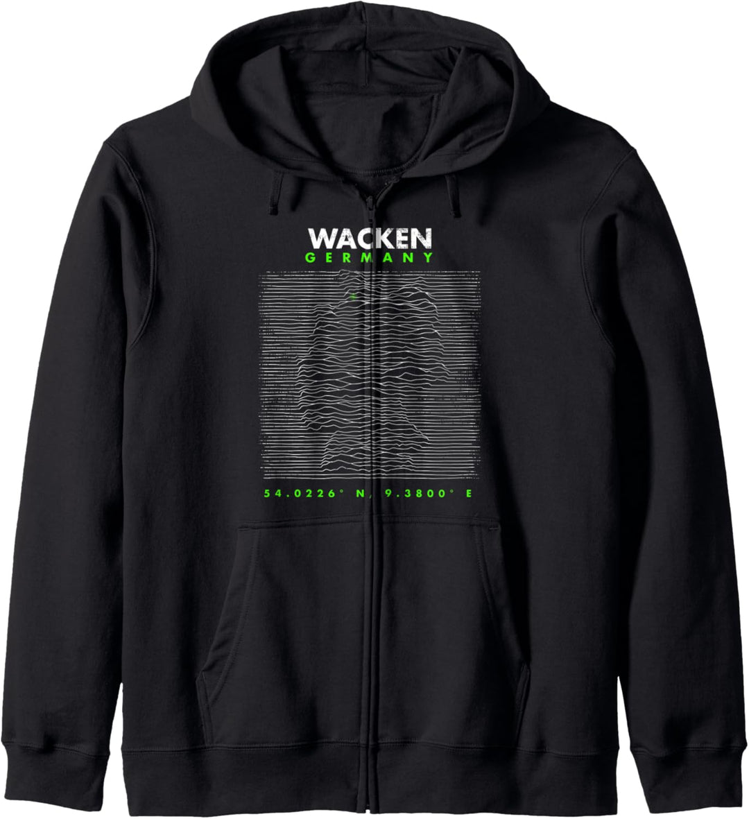Deutschland Wacken Kapuzenjacke