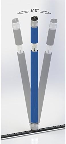 Airline-Beam - Sperrbalken für Airlineschienen 1500 - 2200 mm - Überzug blau